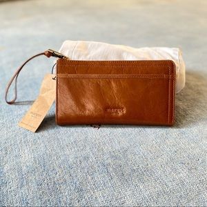 MARGOT Wristlet Zip Around Wallet